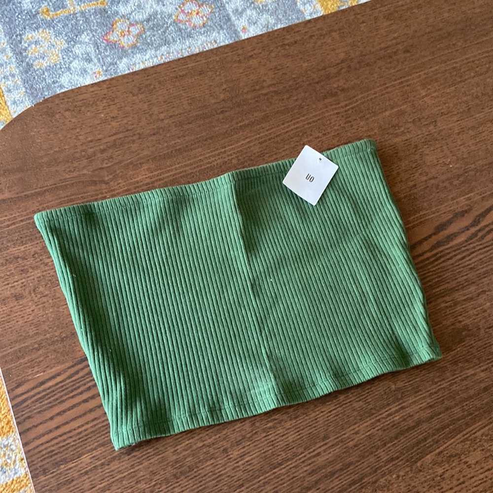 Urban Outfitters Green Tube Top